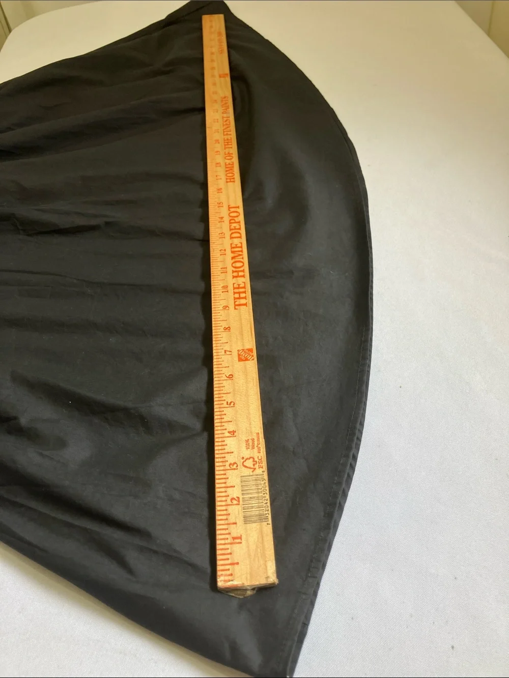 Girls Black Casual Maxi Dress with White Trim